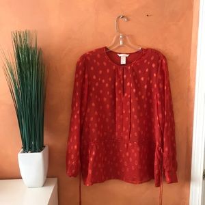 H&M | polka dot blouse